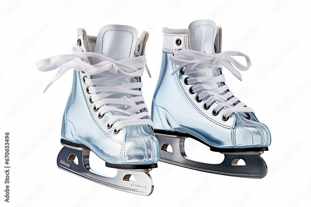 ice skates isolated on white background ice skates isolated on white background