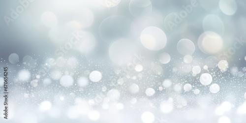 A white abstract bokeh background. Generative AI image AIG30.