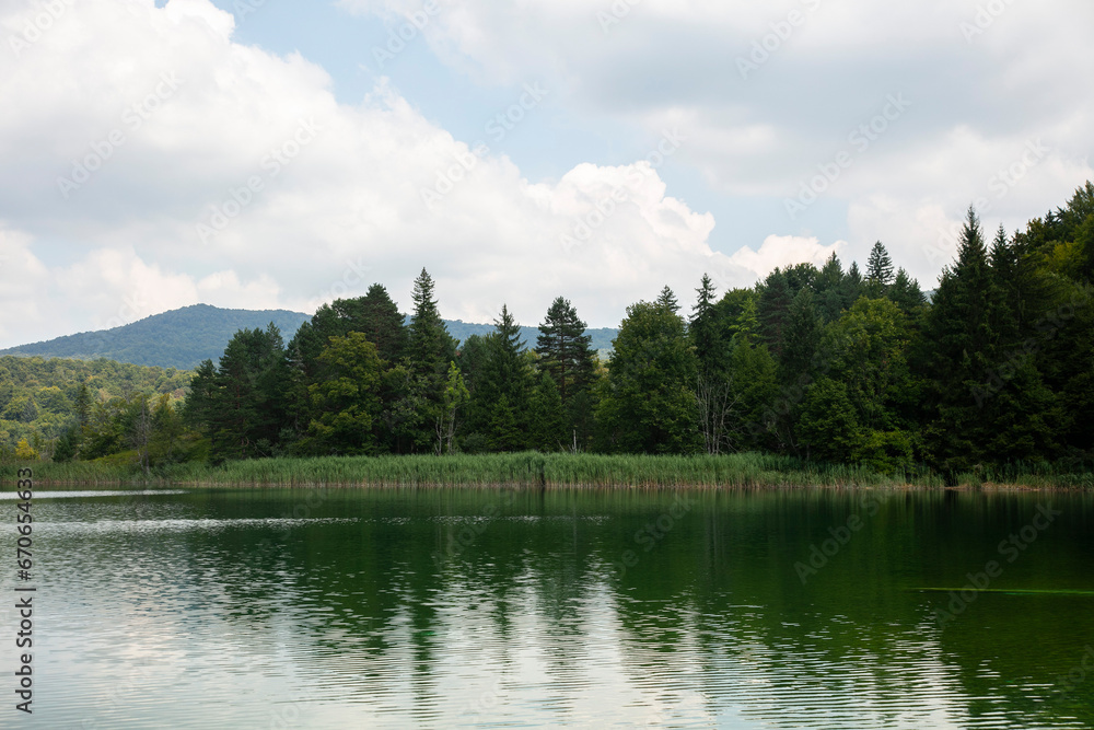 View of Plitvice Lakes National Park View of Plitvice Lakes National Park