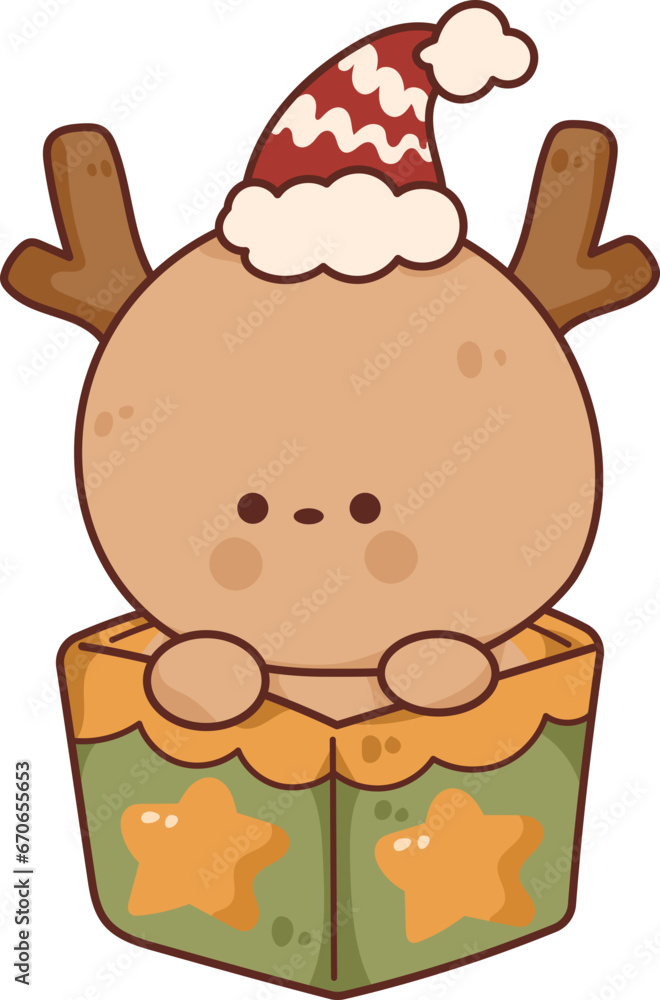 Collection of Christmas cartoons isolated on a white background. Little Santa with gifts and holiday decorations; cute card. Super cute cartoon character, illustration, hand drawn, vector Collection of Christmas cartoons isolated on a white background. Little Santa with gifts and holiday decorations; cute card. Super cute cartoon character, illustration, hand drawn, vector