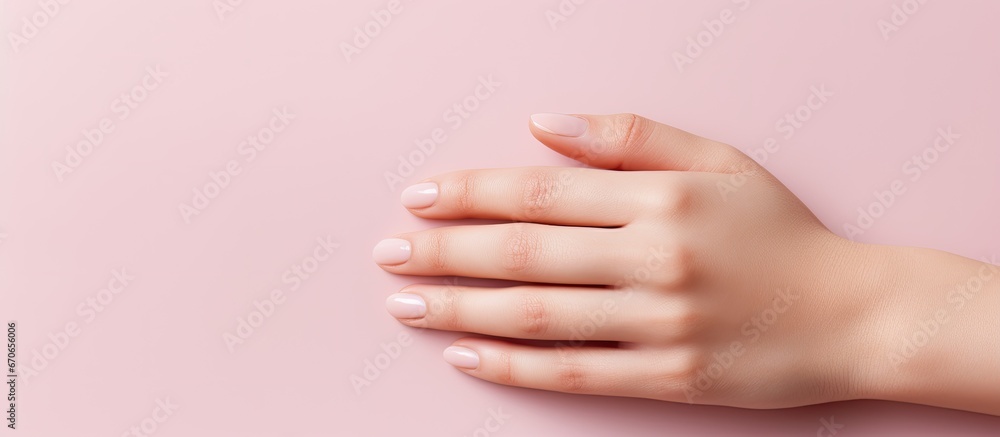 Beautifully manicured hands of a woman Beautifully manicured hands of a woman