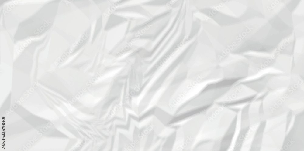 Obraz premium White crumpled paper texture. White wrinkled paper texture. White paper texture. White crumpled and top view textures can be used for background of text or any contents.