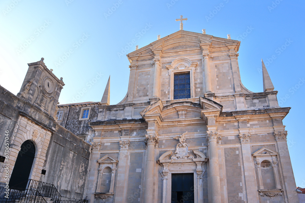 Church of Saint Ignatius in Dubrovnik, Croatia