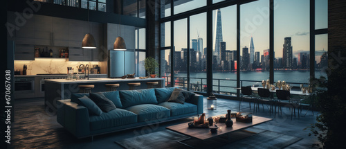 Luxury New York Penthouse apartment