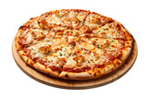 fresh And Hot Pizza Isolated on a Transparent Background