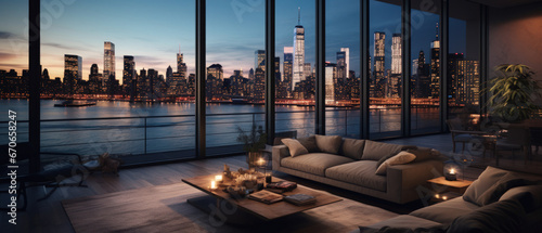 Luxury New York Penthouse apartment