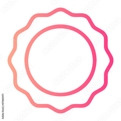 sun gradient icon
