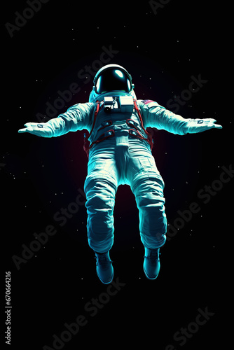 astronaut in space