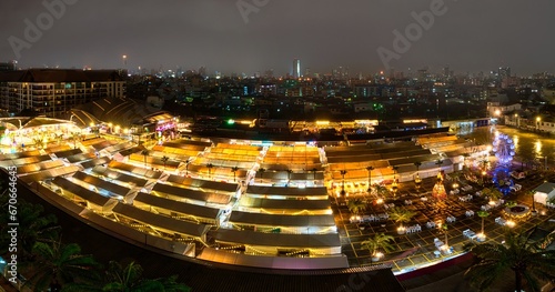 The Ratchada Train Market in Bangkok
