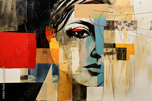 Explorations in Collage: Mixed Media Abstract Art