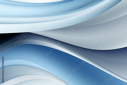 Abstract blue wavy background. 