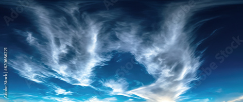 Heavenly Blue Sky with Fluffy Clouds, variety of cloud formations, sky and clouds, UHD Wallpaper, 16K Wallpaper, 16K UHD image, clear blue sky, UHD Backgrounds.