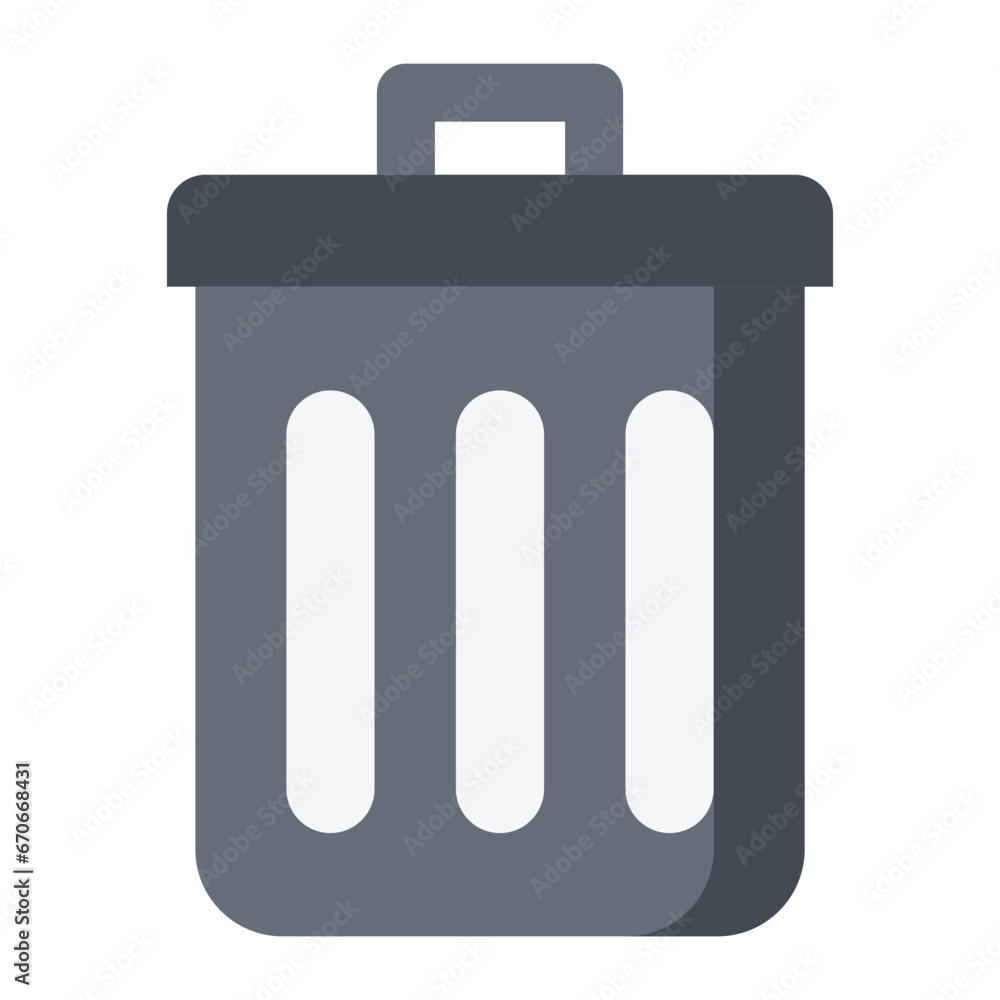 Garbage Flat Icon Garbage Flat Icon