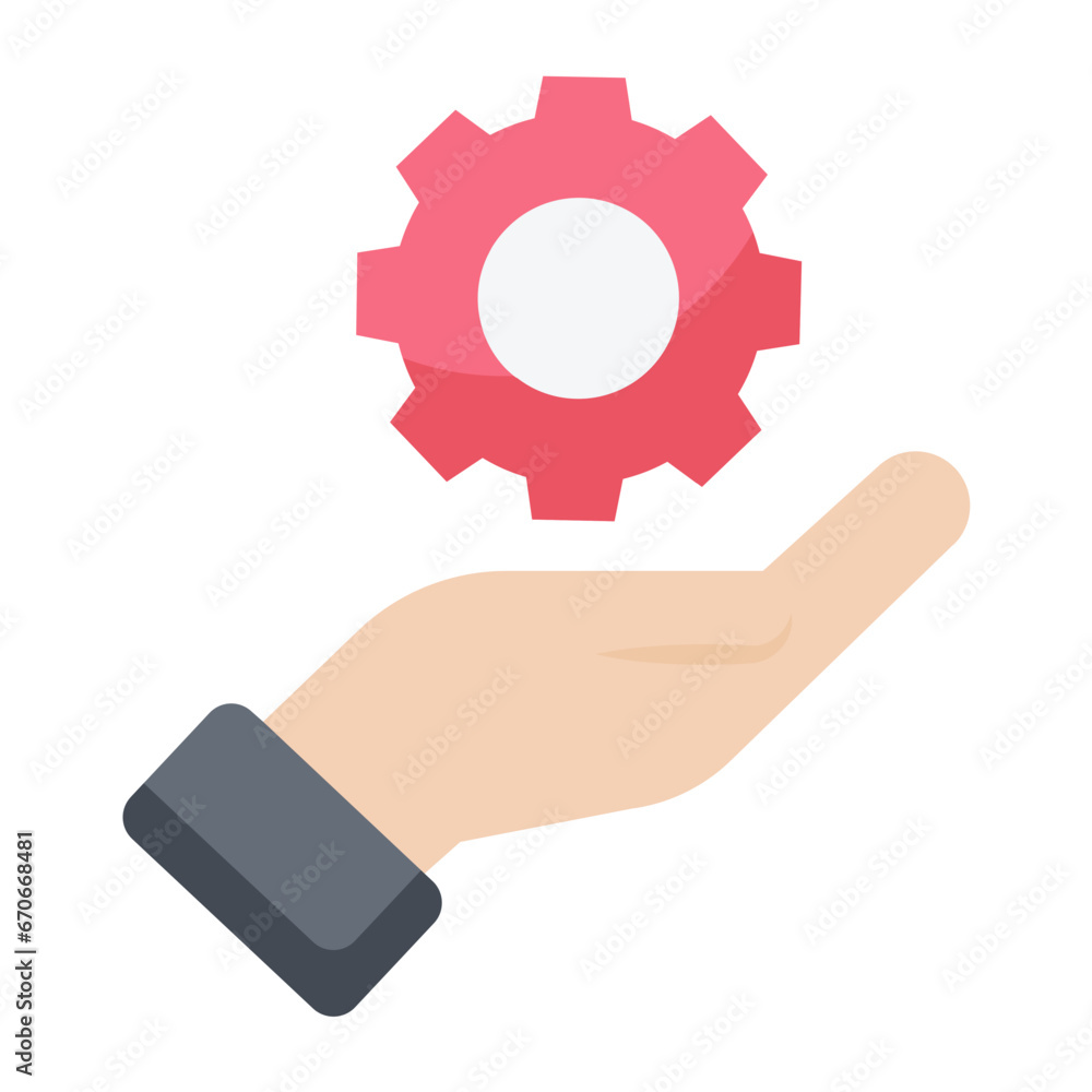 Social Startup Flat Icon Social Startup Flat Icon