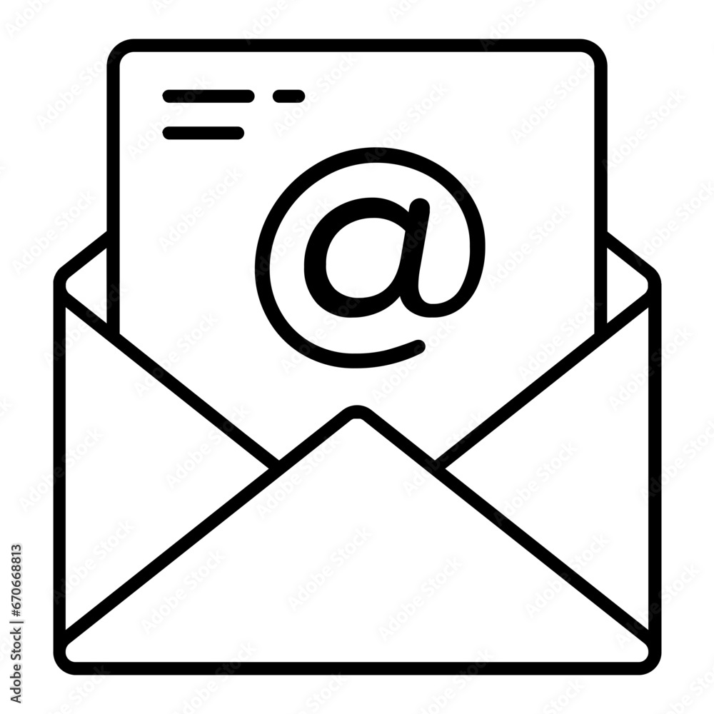 Mail Outline Icon