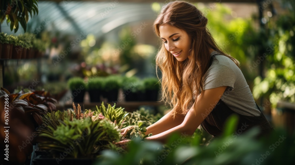 female gardener female gardener