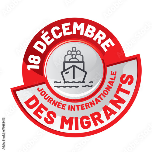 Journée internationale des migrants le 18 décembre
