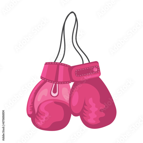 breast cancer awareness symbol gloves