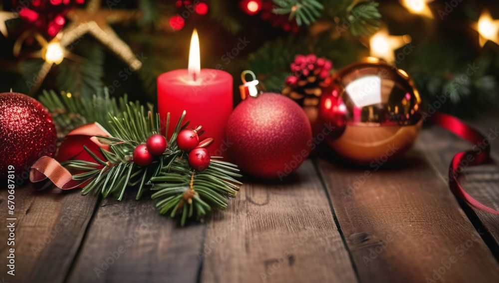New Year and Christmas winter background New Year and Christmas winter background