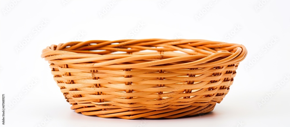 Obraz premium Basket isolated on white
