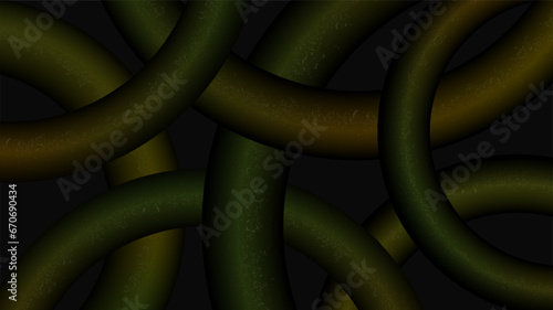 Abstract background with chaotic rings