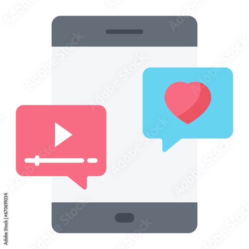 Chat Flat Icon