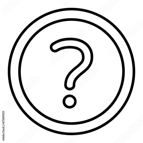Question Outline Icon