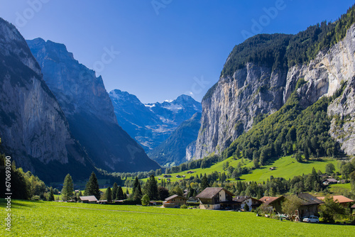 The Swiss Alps, a breathtaking mountain range nestled in the heart of Europe, captivate with their majestic peaks, pristine landscapes, and timeless charm. © Igor