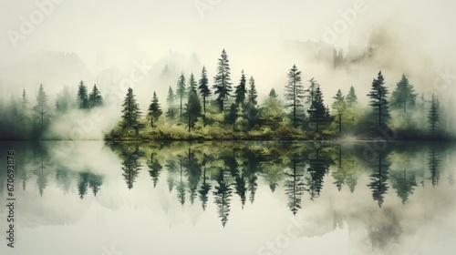 misty morning on the river © rao zabi