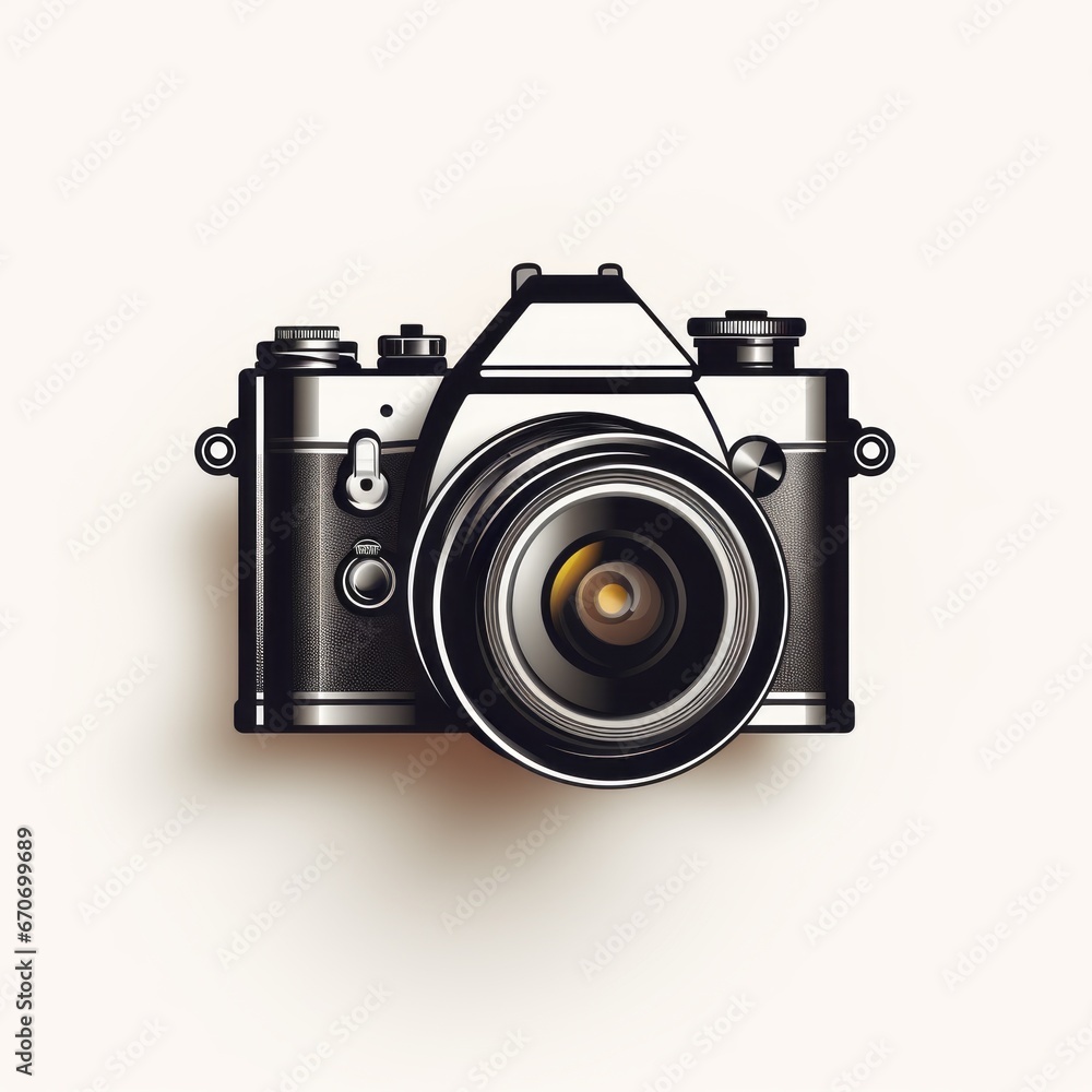 minimalist camera pictogram minimalist camera pictogram