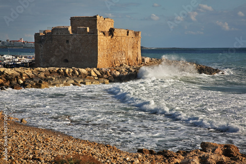 Castle in Pathos. Cyprus