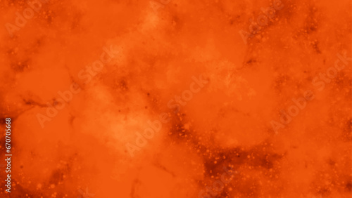red and orange grunge background. fire in the fire watercolor. colorful painting background