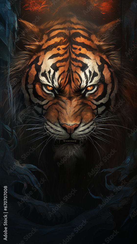 tigre poderoso 