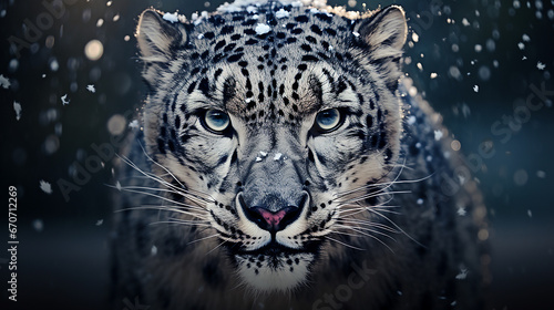 leopardo das neves 