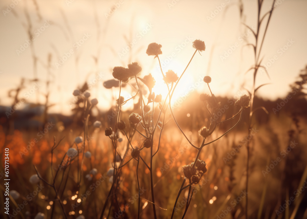 Obraz premium gras & natur