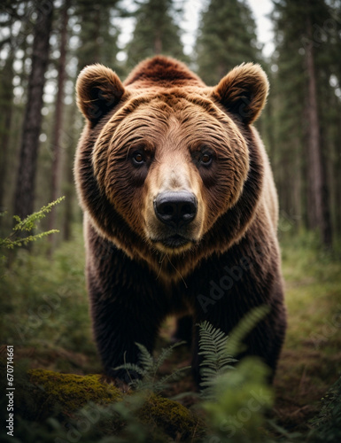 brown bear in the woods