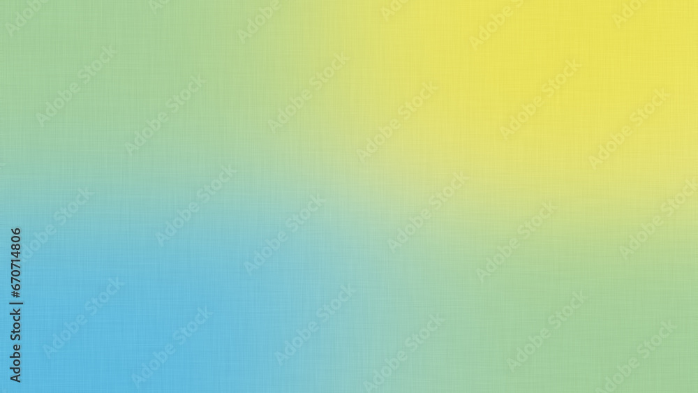 Digital 4K background with perpendicular thin lines like fabric of blue and yellow colors - obrazy, fototapety, plakaty 