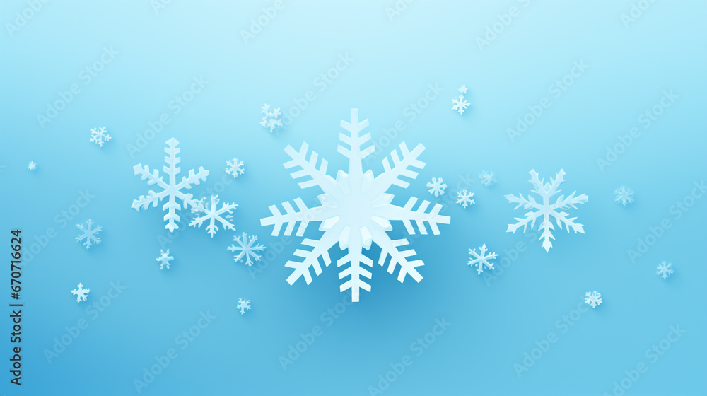 Minimal snowflake background Minimal snowflake background