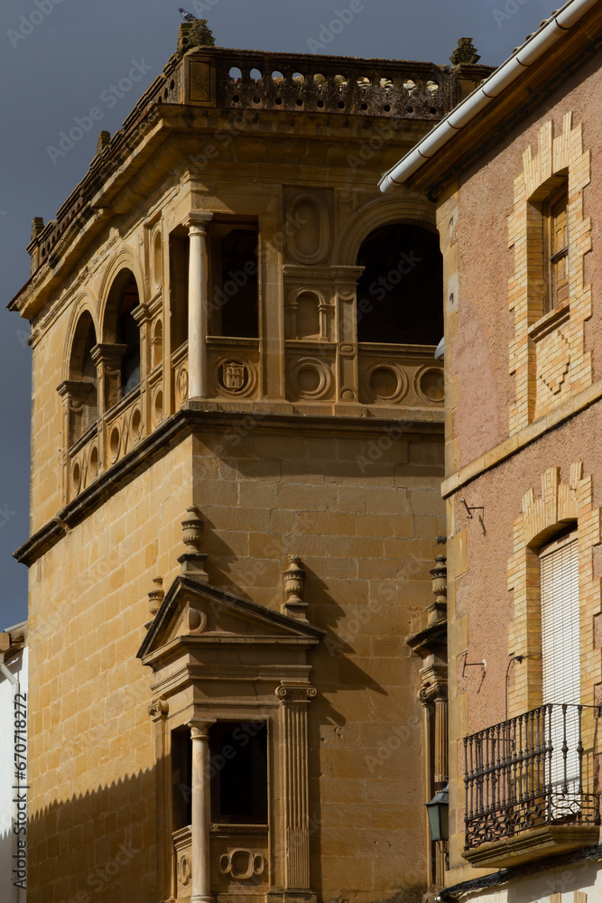 Renaissance palace in the Spanish city of Baeza