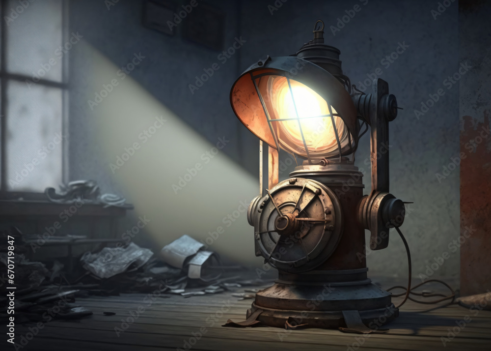 Lampe Industriel
