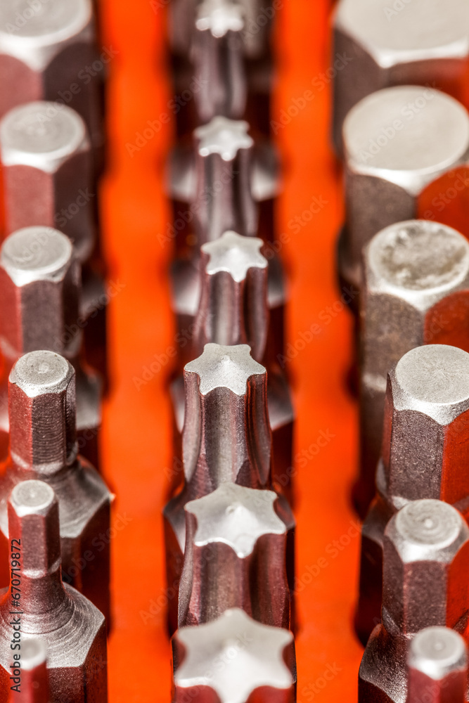Electric drill screwdriver bits