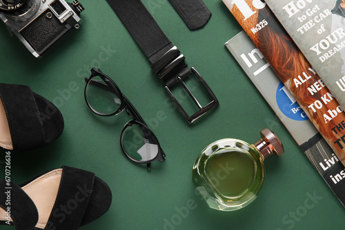 Composition with stylish fe...