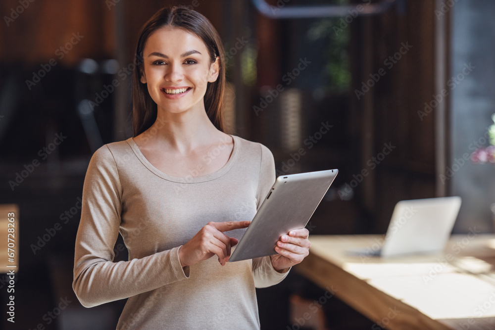 Fototapeta premium Portrait of a young girl
