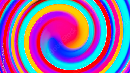 Abstract colorful radial gradient background for design as banner  advertising. Abstract blurred background of multi-colored stripes. Background for design.