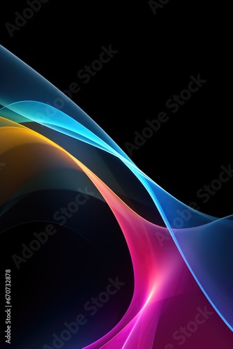 Transparent rainbow curve b...