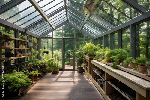 Greenhouse for growing plants