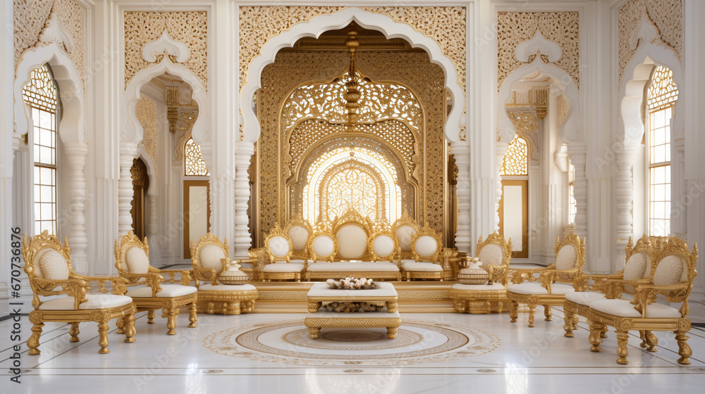 Fototapeta premium interior of a mosque