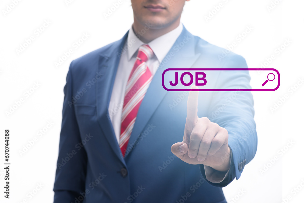 Concept of online search for new vacancies Concept of online search for new vacancies