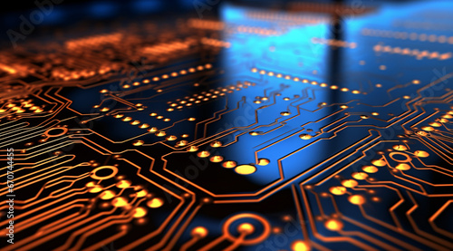 circuit board background