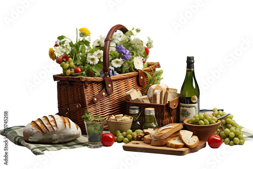 Picnic Perfection Isolated on transparent background